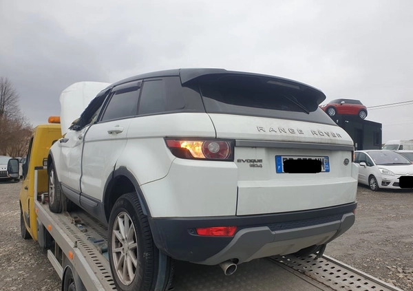 Land Rover Range Rover Evoque cena 39900 przebieg: 110000, rok produkcji 2015 z Iwonicz-Zdrój małe 67